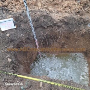 Profundidades máxima de excavación MS-07042025-1G Estudio de Mecánica de suelos