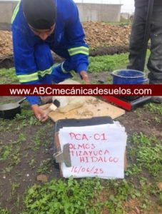 4.Estudio de mecánica de suelos en Tizayuca Hidalgo MS-1405-1G