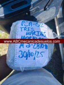 2.Estudio de mecánica de suelos en Tres Marías MS-2810-1D