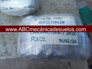 2.Estudio de mecánica de suelos en Palo Alto Cuajimalpa MS-0502-L2
